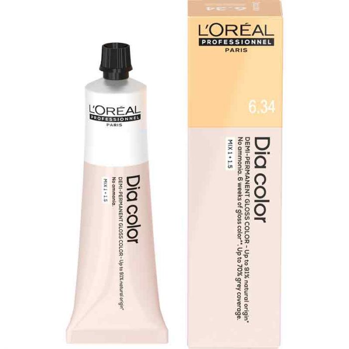 L'Oréal Professionnel Dia Color Dark Golden Copper Blonde 6.34 60ML