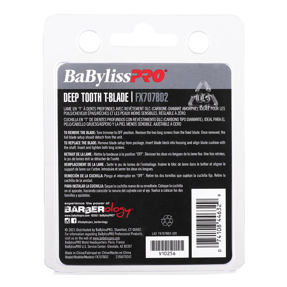 Babyliss Pro Deep Tooth T-Blade DLC 2.0