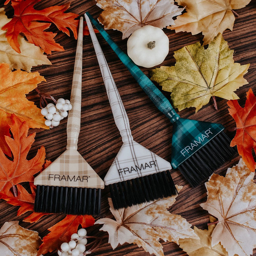 Framar Plaid Hair Day Big Daddy 3PK Tint Brush