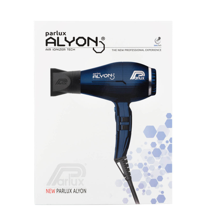 Parlux Alyon Air Ionizer Tech Hair Dryer Midnight Blue
