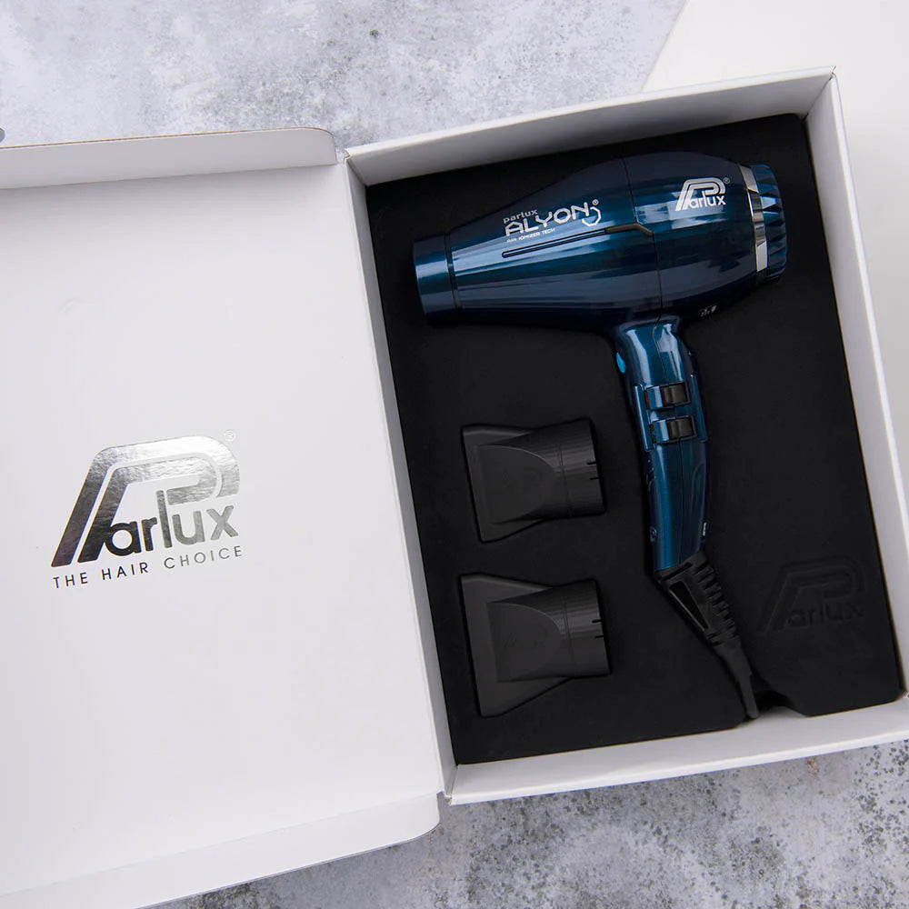 Parlux Alyon Air Ionizer Tech Hair Dryer Midnight Blue