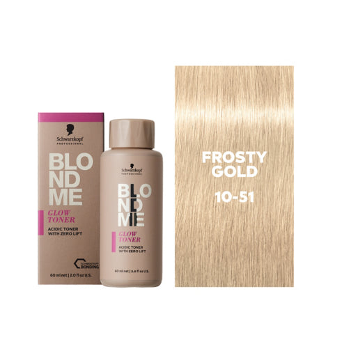 Schwarzkopf Professional BlondME Glow Toner 10-51 Frosty Gold 60ml