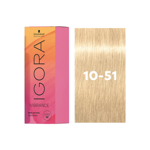 Schwarzkopf Igora Vibrance 10-51 Gold Cendré Soft Toner 60ml