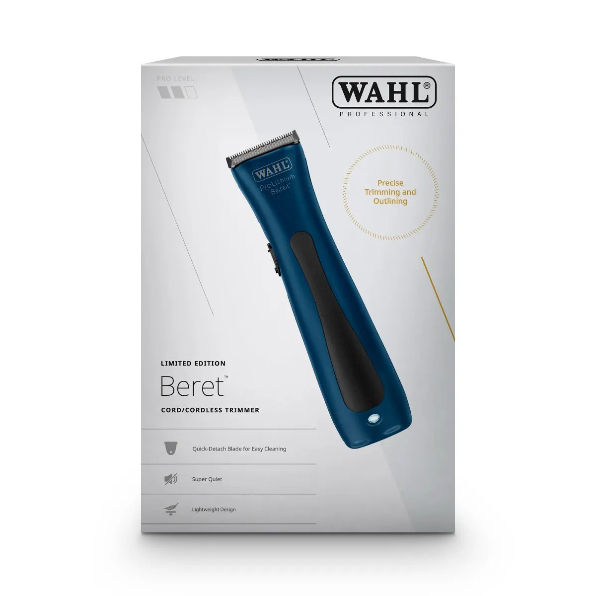 Wahl Beret Prolithium Trimmer Blue Limited Edition