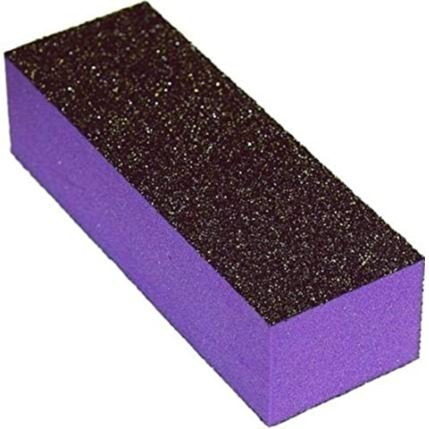 Premium Nail Buffer Block Purple / Black 80 / 80 / 100