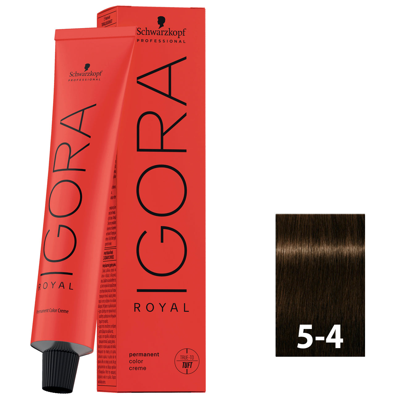Schwarzkopf Igora Royal 5-4 - Light Brown Red 60ML