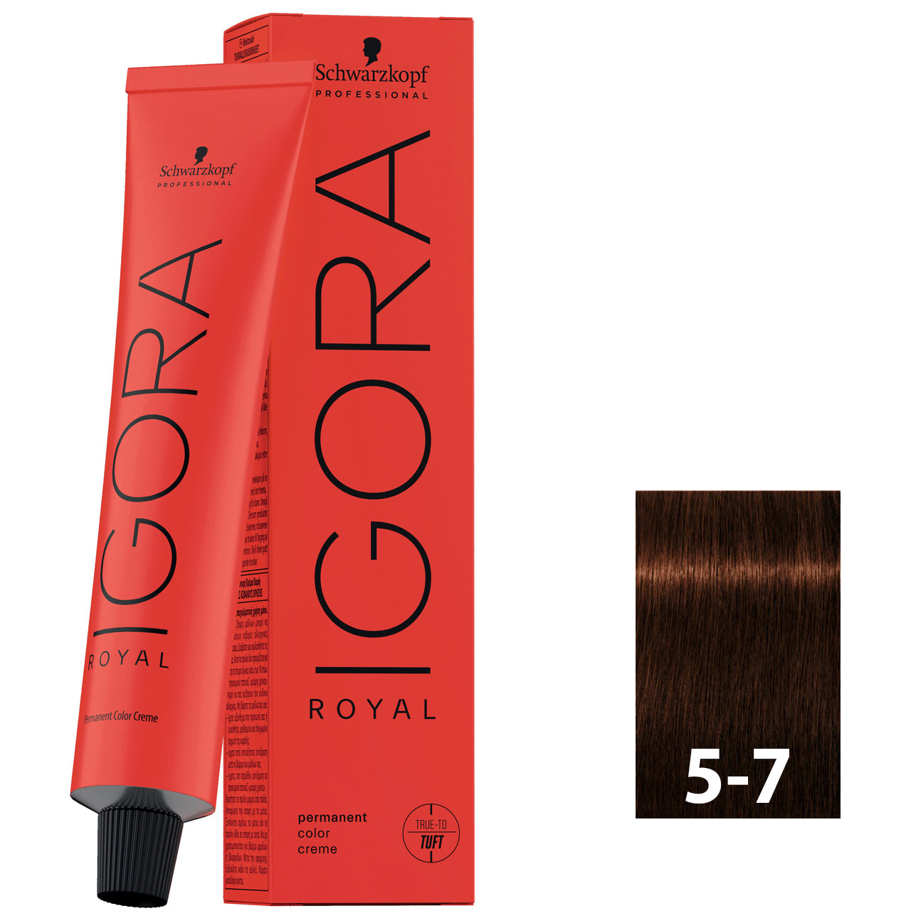 Schwarzkopf Igora Royal 5-7 - Light Brown Copper 60ML