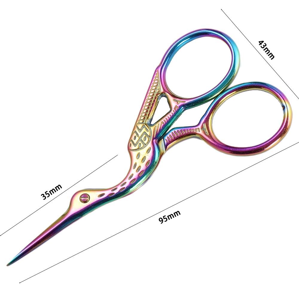 Stainless Steel Eyebrow Trimmer Scissors