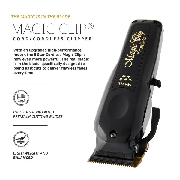 Wahl Magic Clip Complete Kit with Guards and Accessories