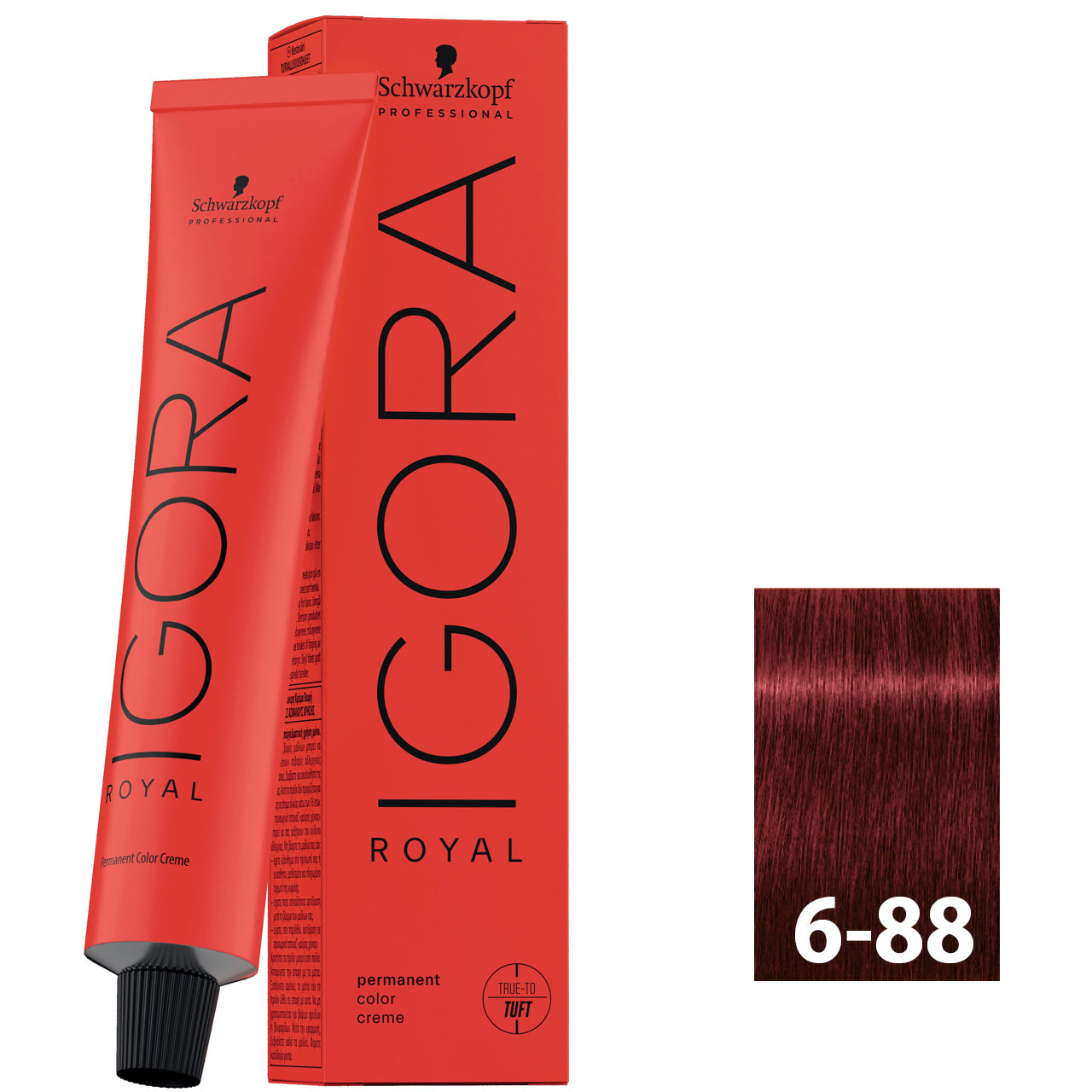 Schwarzkopf Igora Royal 6-88 60ML - Dark Blonde Red Extra