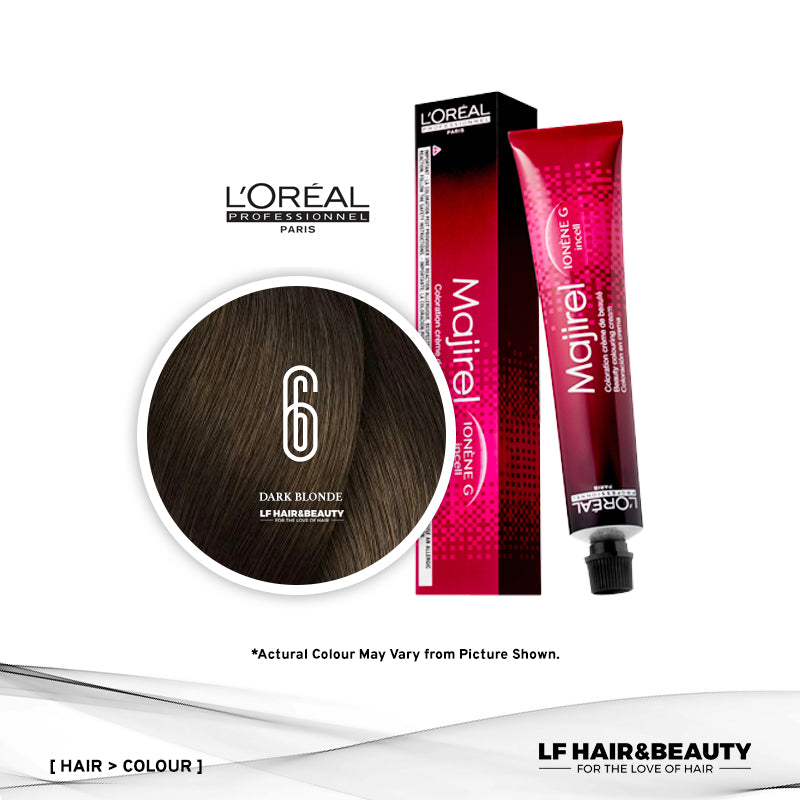 L'Oreal Majirel Permanent Hair Color 6 Dark Blonde 50ml