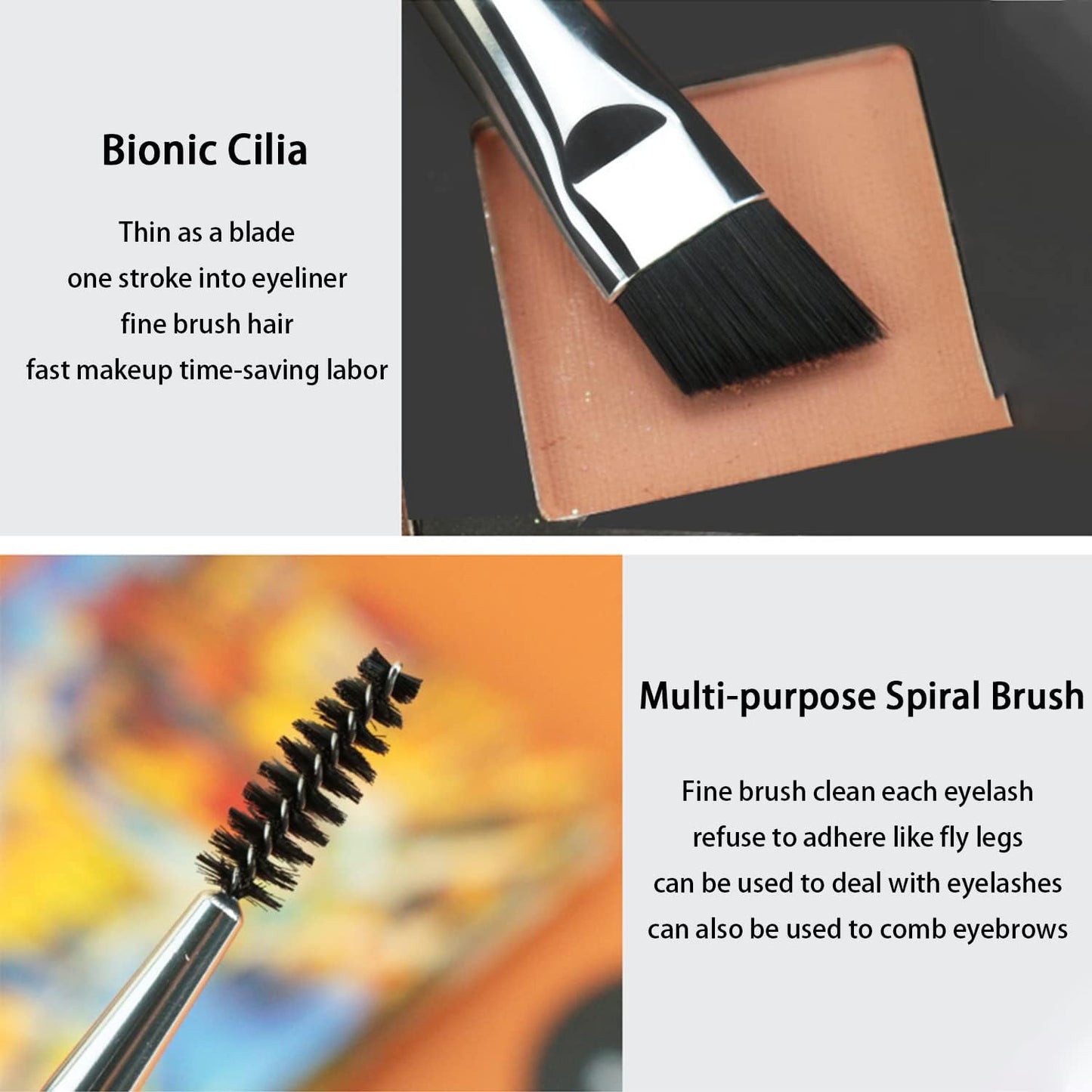 Double End Eyebrow Brush