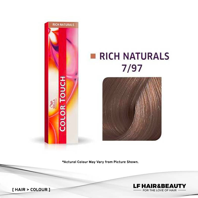 Wella Color Touch Semi-Permanent Cream 7/97 - Medium Blonde Cendré Brown 60g