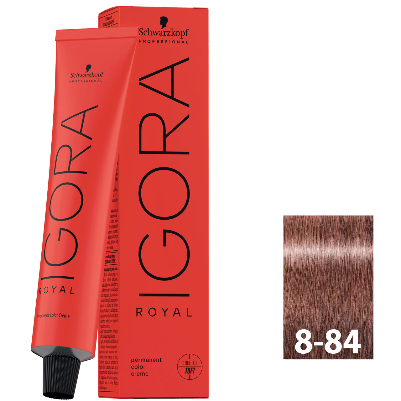 Schwarzkopf Igora Royal 8-84 60ML - Light Blonde Red Beige