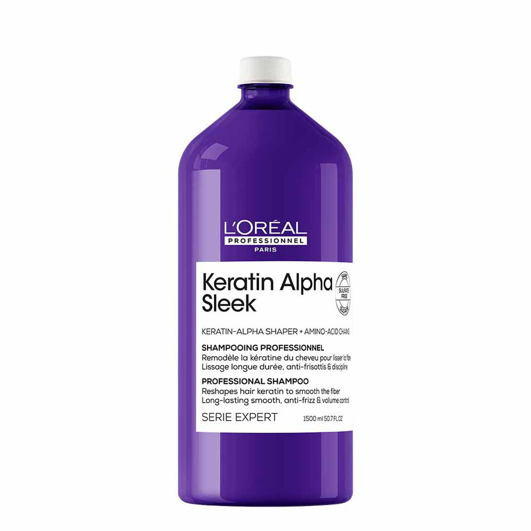 L'Oréal Professionnel Keratin Alpha Sleek Technical Shampoo 1500ml