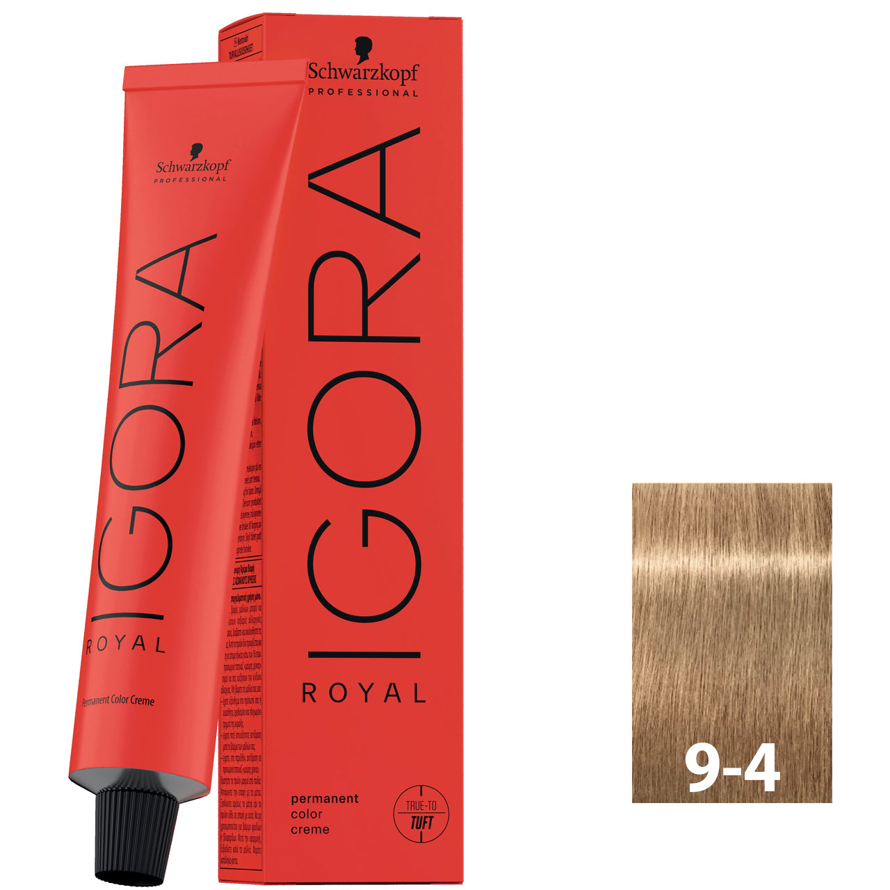 Schwarzkopf Igora Royal 9-4 60ML - Very Light Blonde Beige