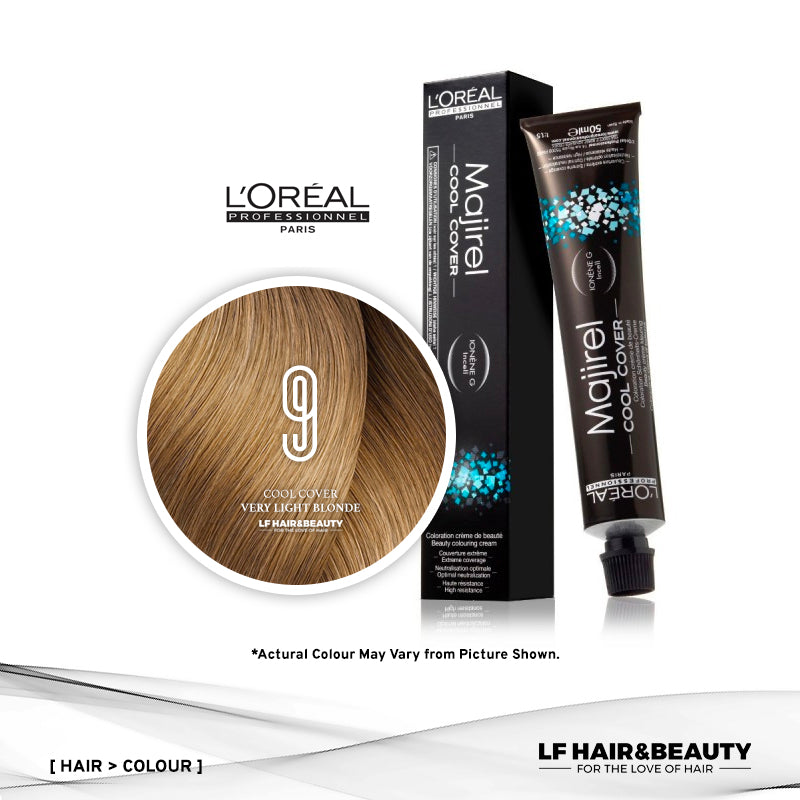 Loreal Majirel Permanent Hair Color Cool Cover CC9 Very Light Blonde 50ml