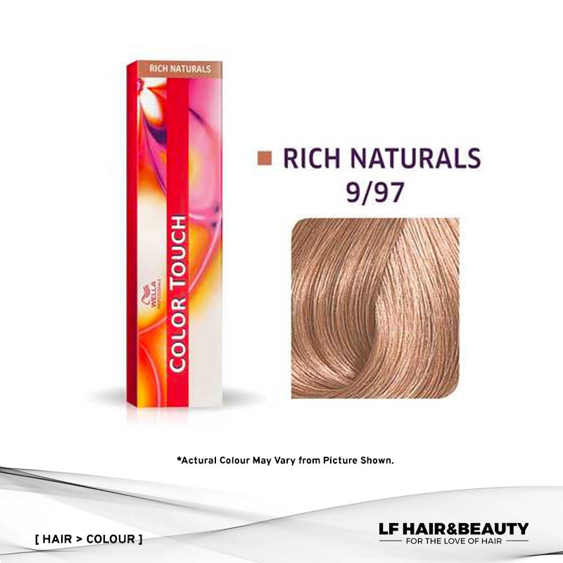 Wella Color Touch Semi-Permanent Cream 9/97 - Very Light Blonde Cendré Brown 60g