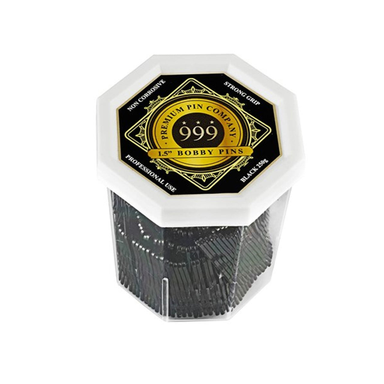 999 BOBBY PINS 1.5'' BLACK used in hair