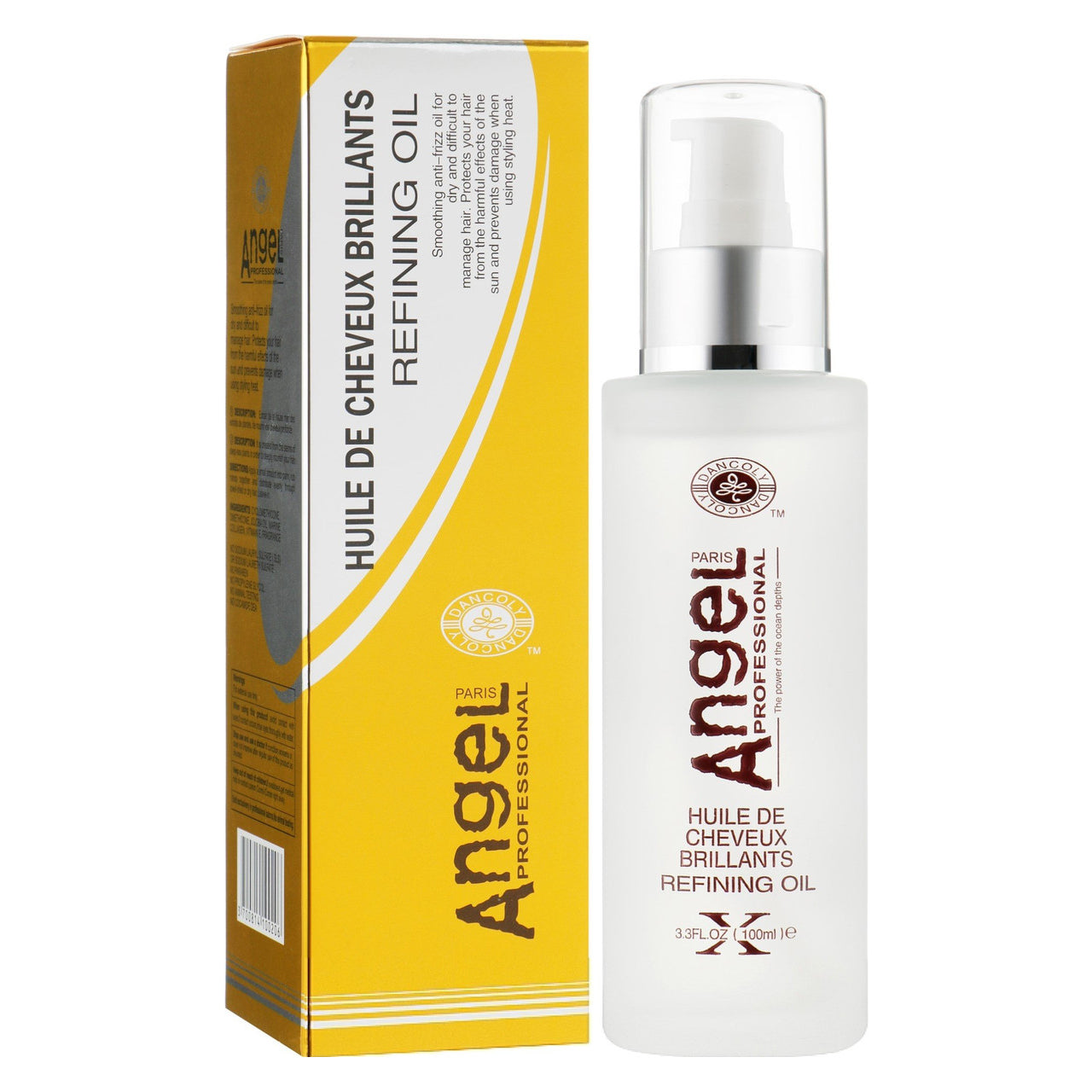 ANGEL PROFESSIONAL Refining Oil 100ml bottle front view