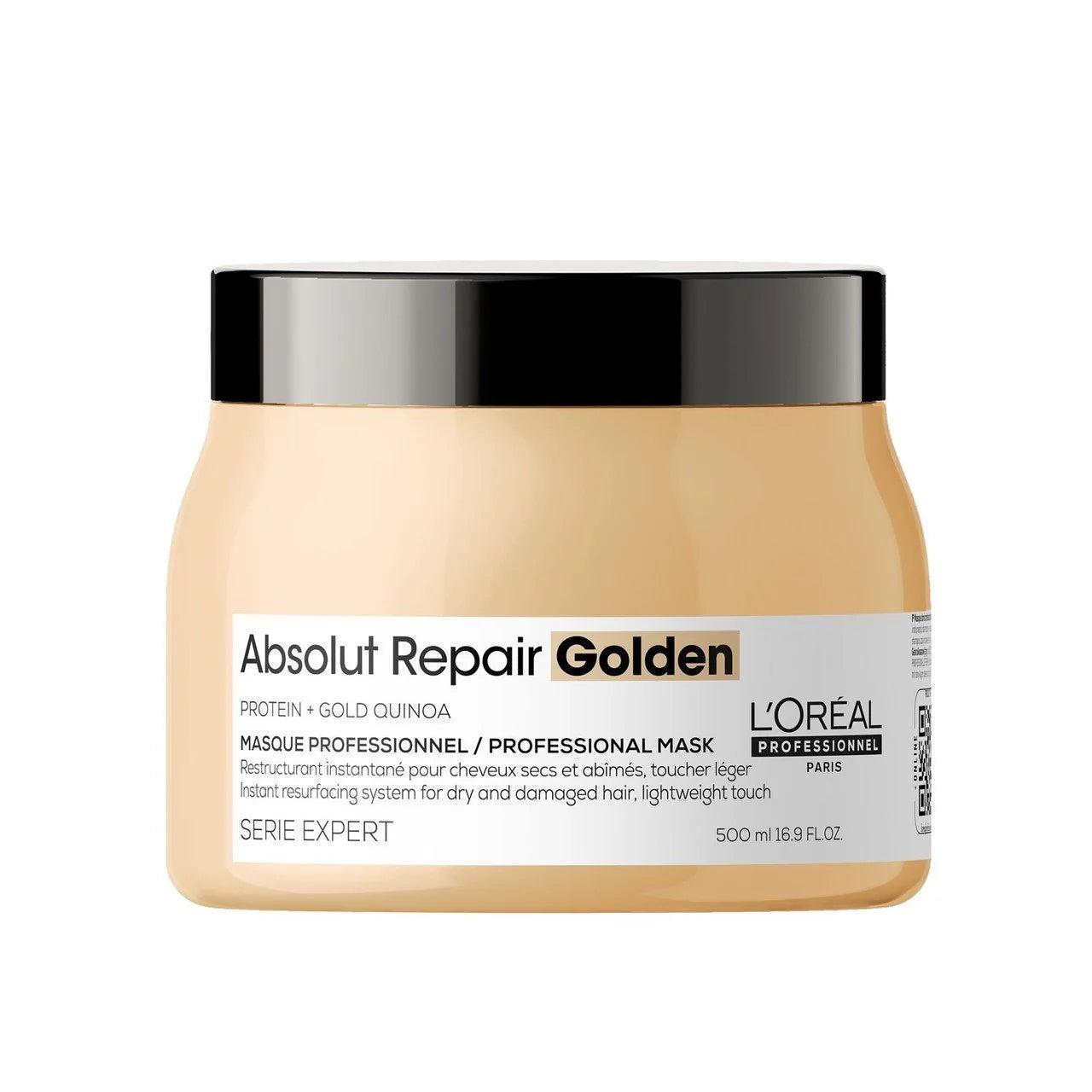 L'Oréal Professionnel Absolut Repair Golden Mask 500ML - Professional strength hair treatment for damaged hair