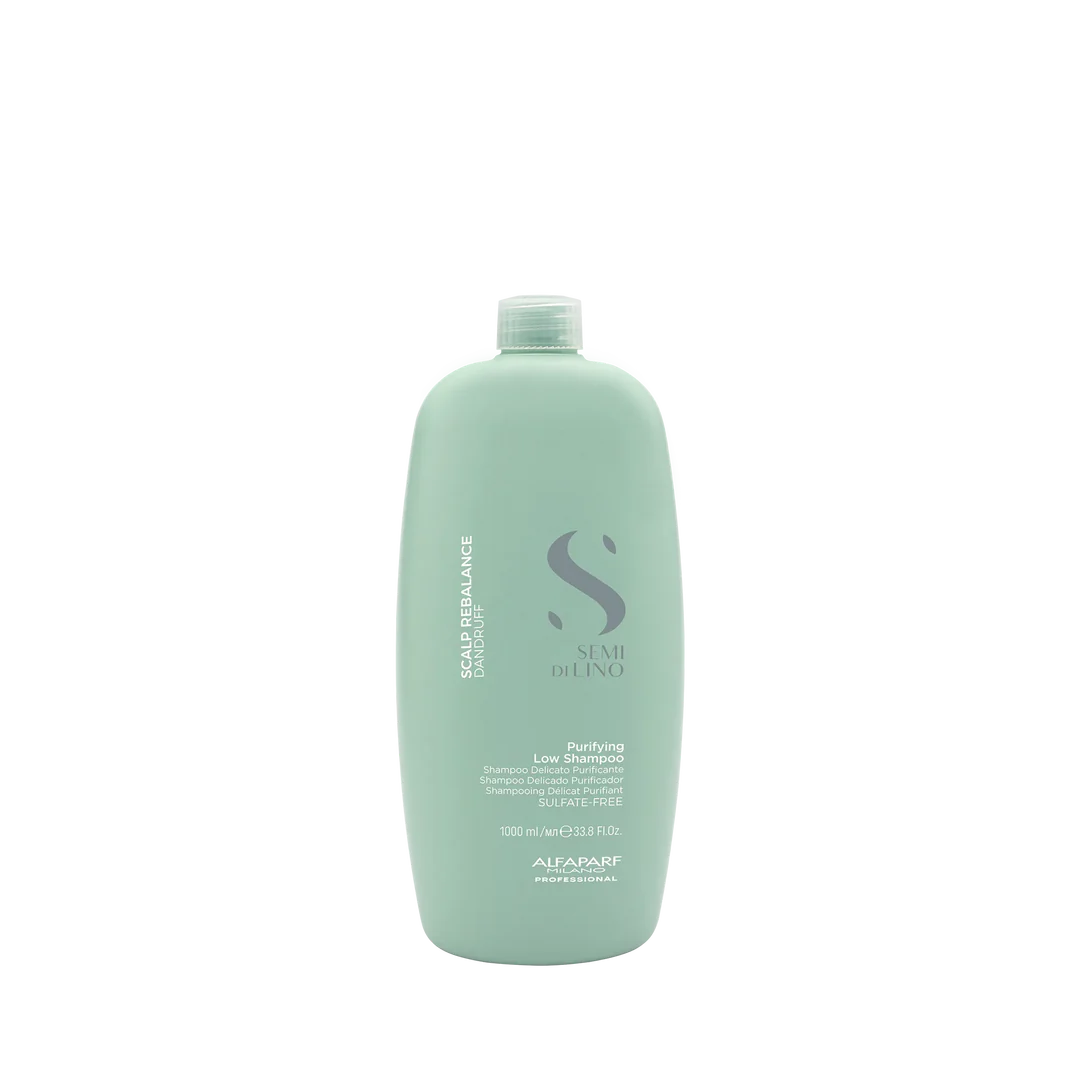 Alfaparf Milano Semi Di Lino Scalp Rebalance Purifying Low Shampoo For Dry And Oily Dandruff 1000ML