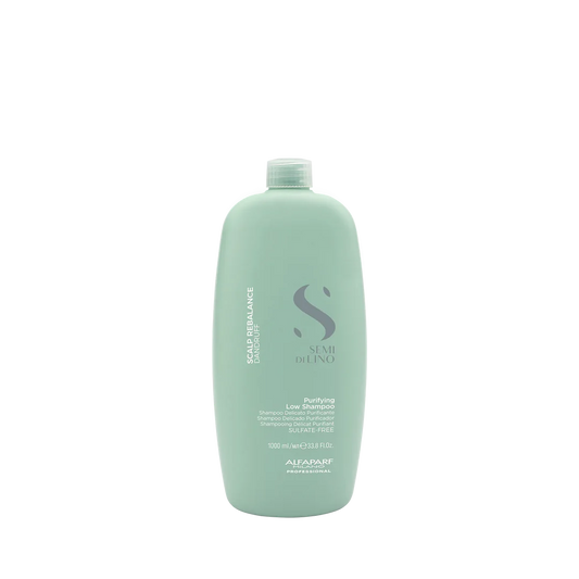Alfaparf Milano Semi Di Lino Scalp Rebalance Purifying Low Shampoo For Dry And Oily Dandruff 1000ML