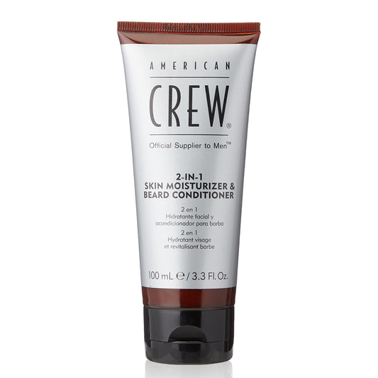American Crew 2-in-1 Beard Conditioner 100ML bottle, designed to cleanse and soften beards.