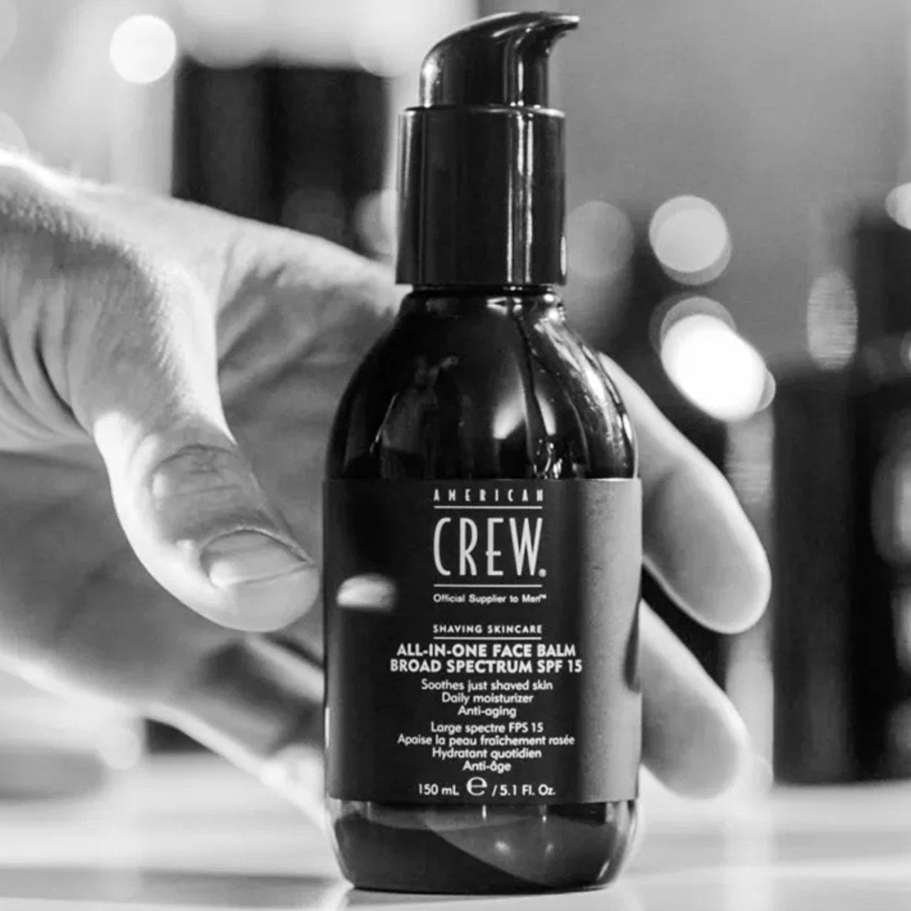 American Crew Face Balm SPF15 used as aftershave