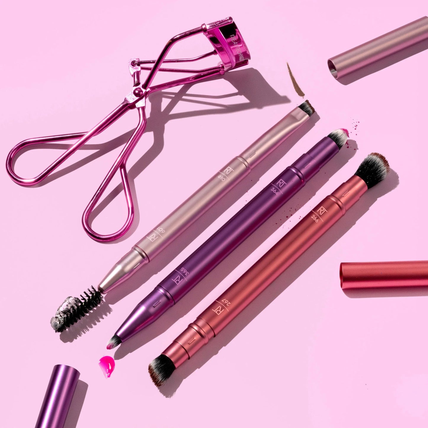 Real Techniques Double Time Brush Plus Lash Set