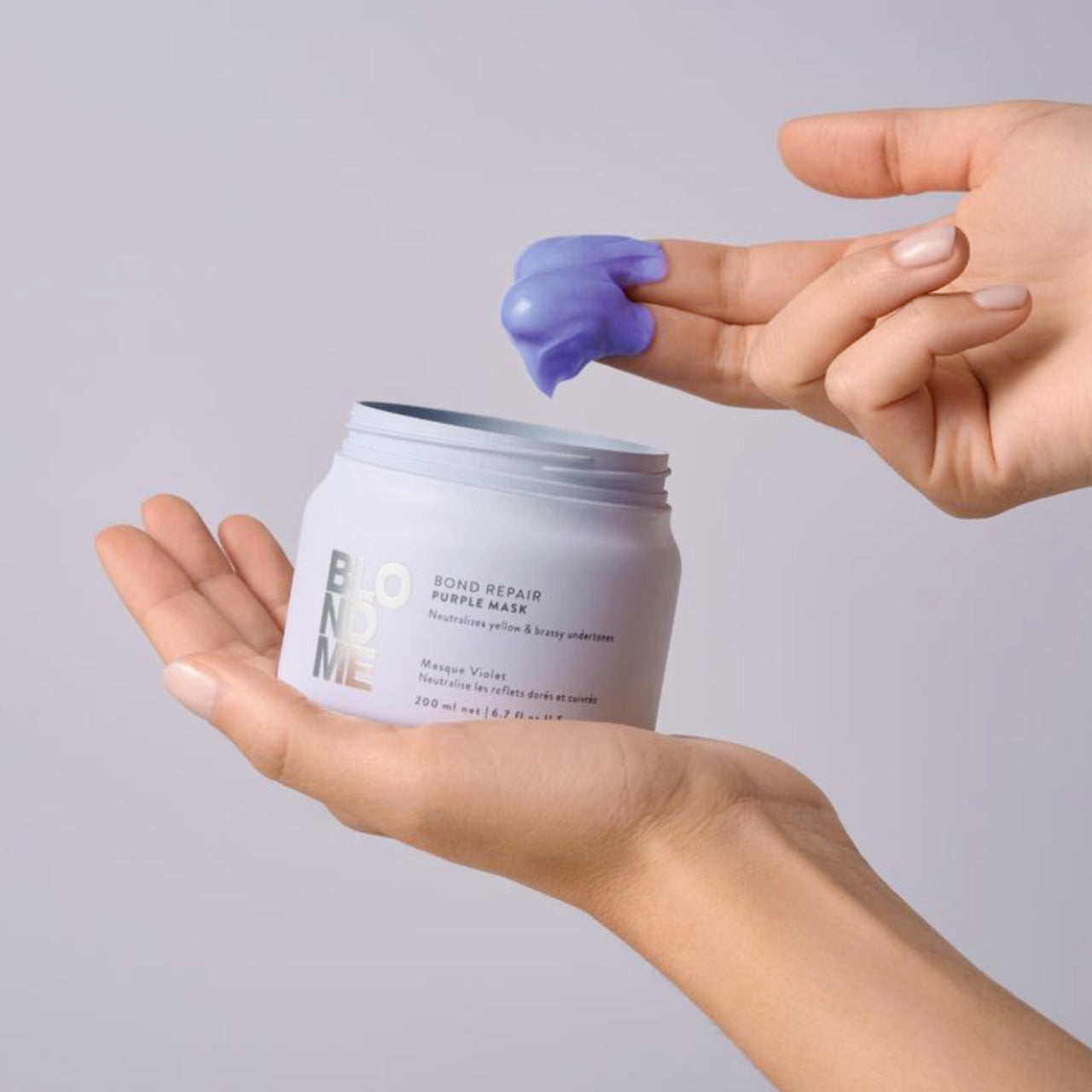 Schwarzkopf Blondme Bond Repair Purple Mask 200ML