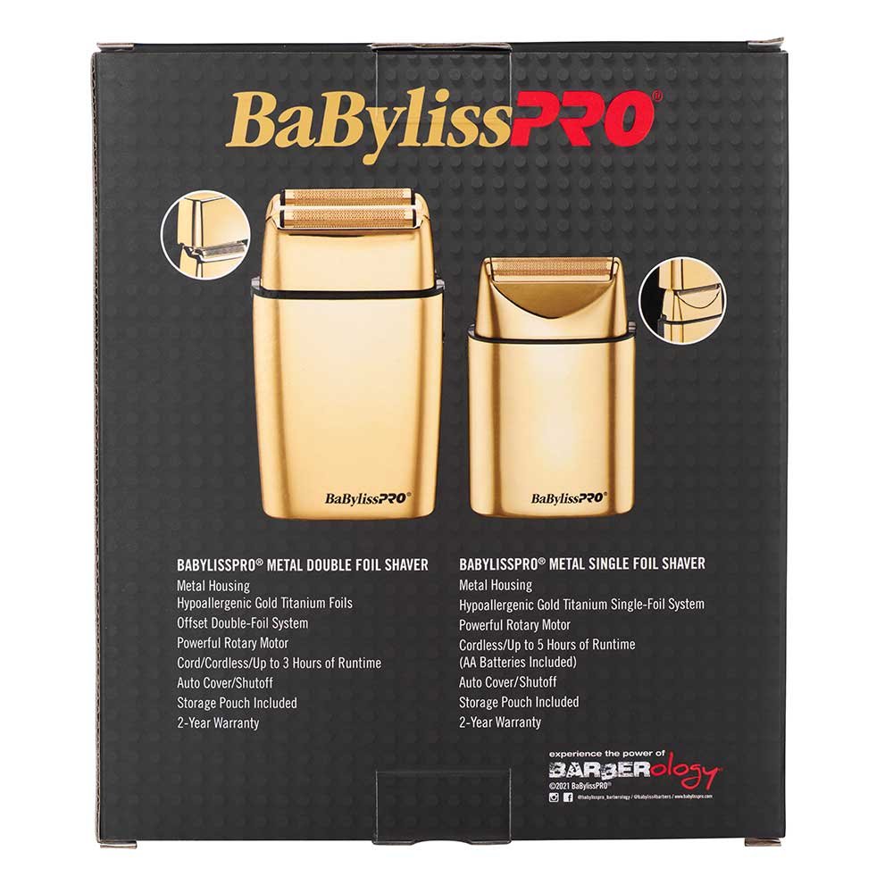 Babyliss Pro Shaver Duo Gold