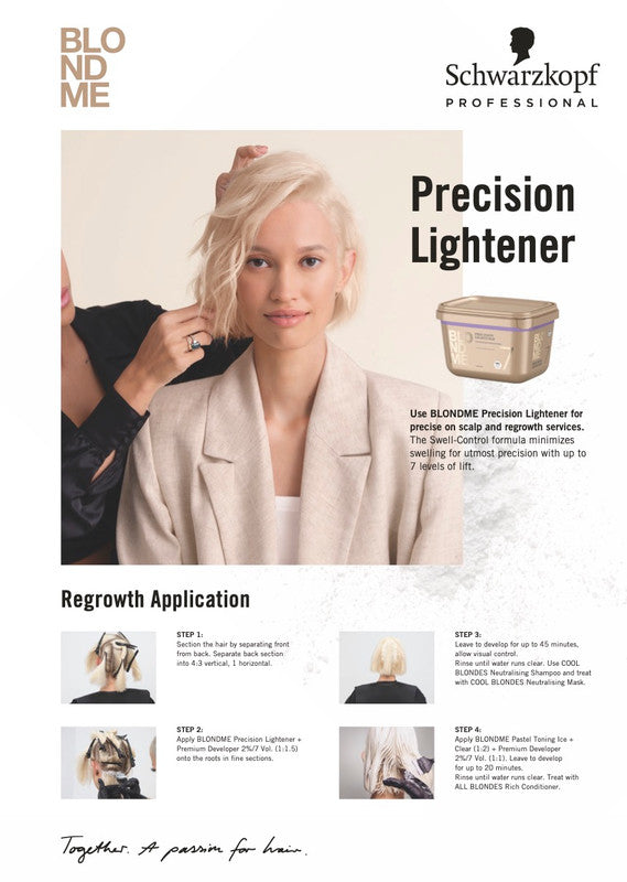 Schwarzkopf Blondme Premium Lightener 9+ Bleach 450G