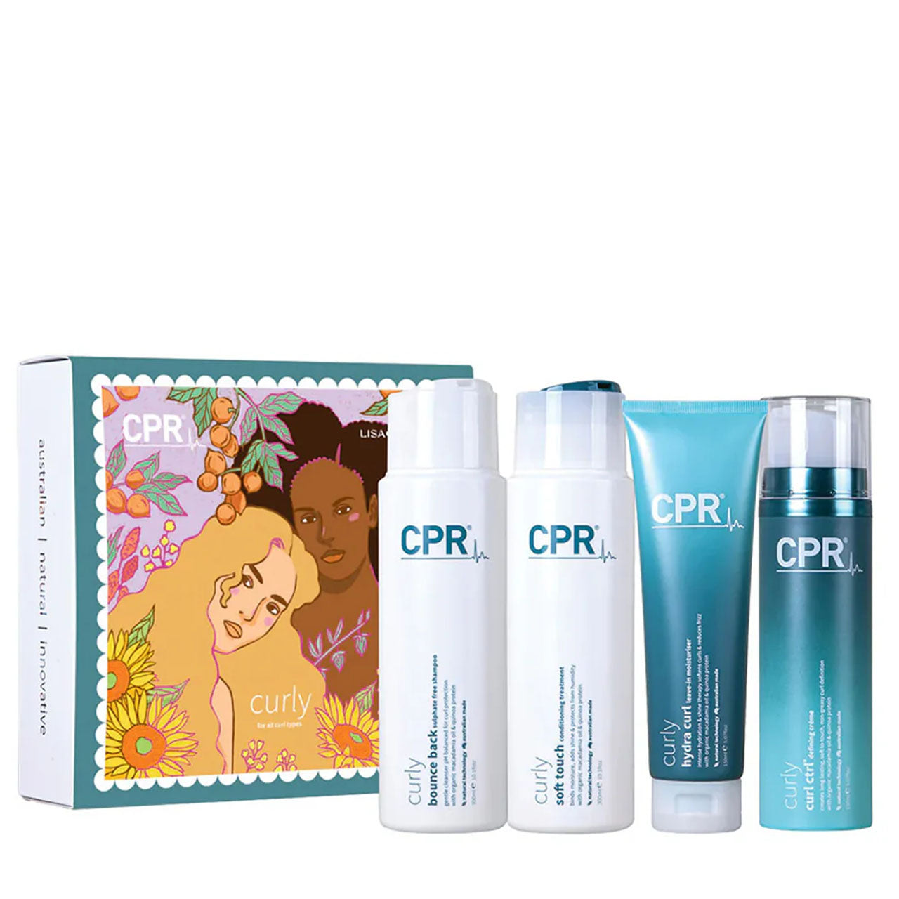CPR Curly Solution Quad Pack