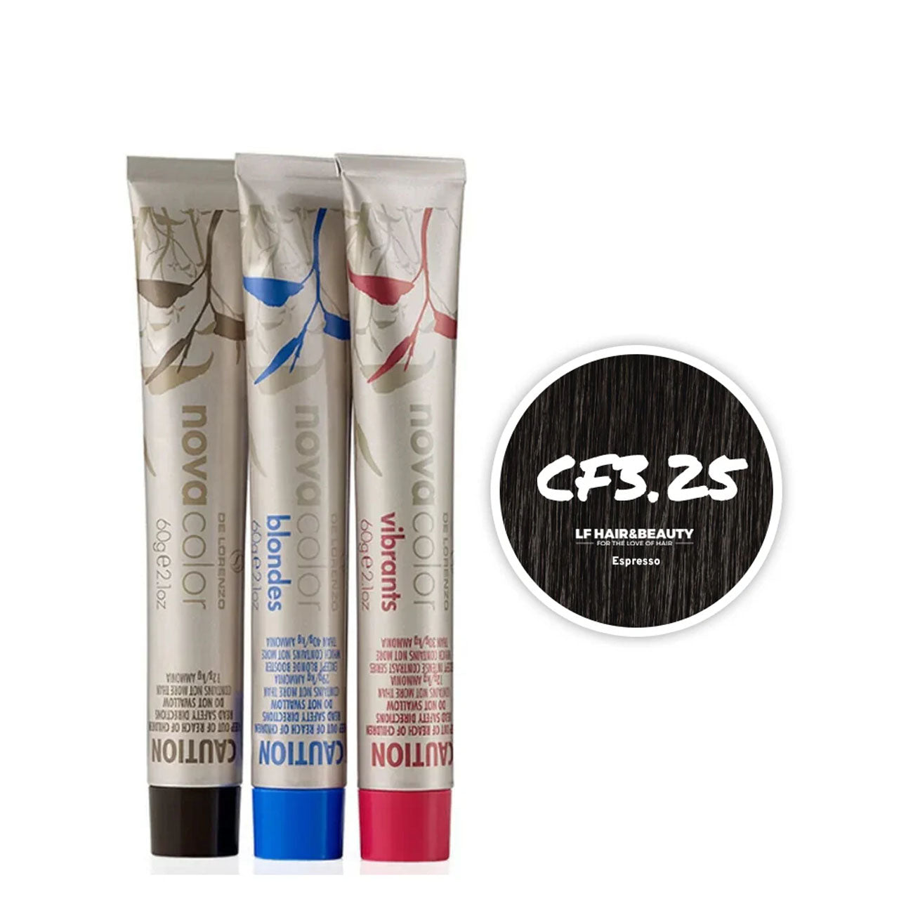 De Lorenzo Novacolour CF3.25 Espresso 60G