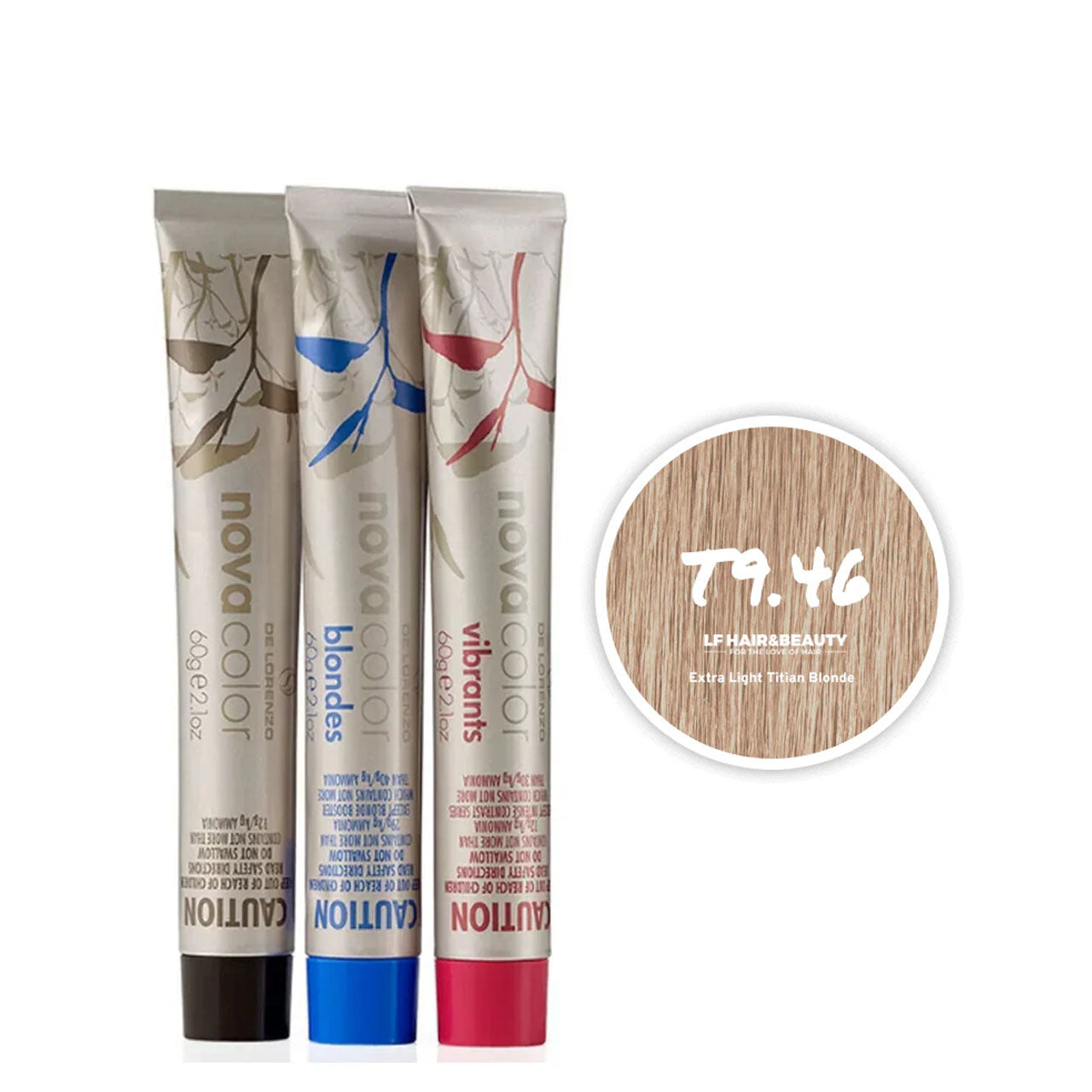 De Lorenzo Colour T9 Extra Light Titan Blonde 60G