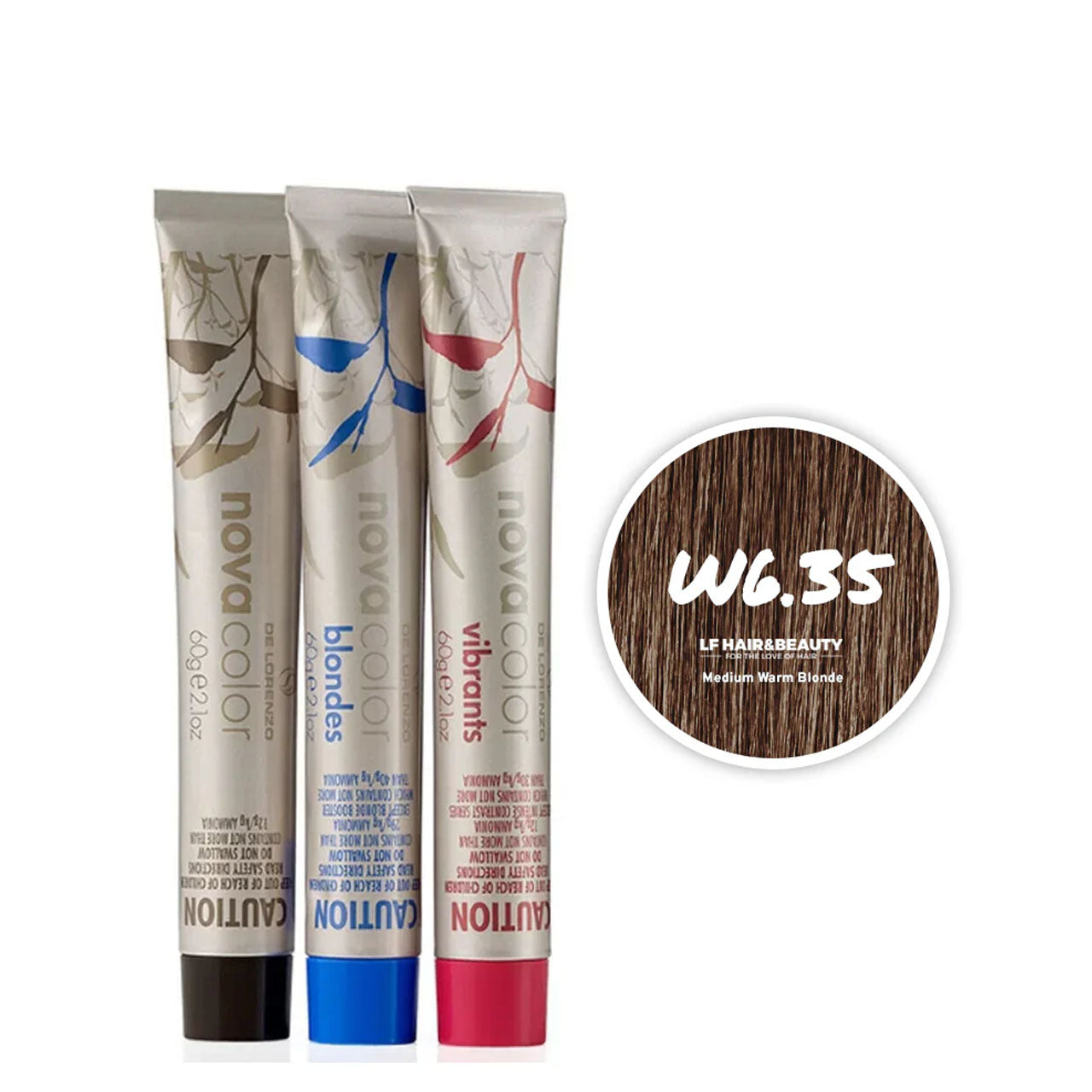 De Lorenzo Colour W6 Medium Warm Brown 60G