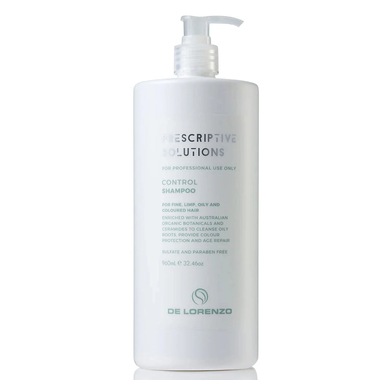 De Lorenzo Prescription Solution Control Shampoo 960ML