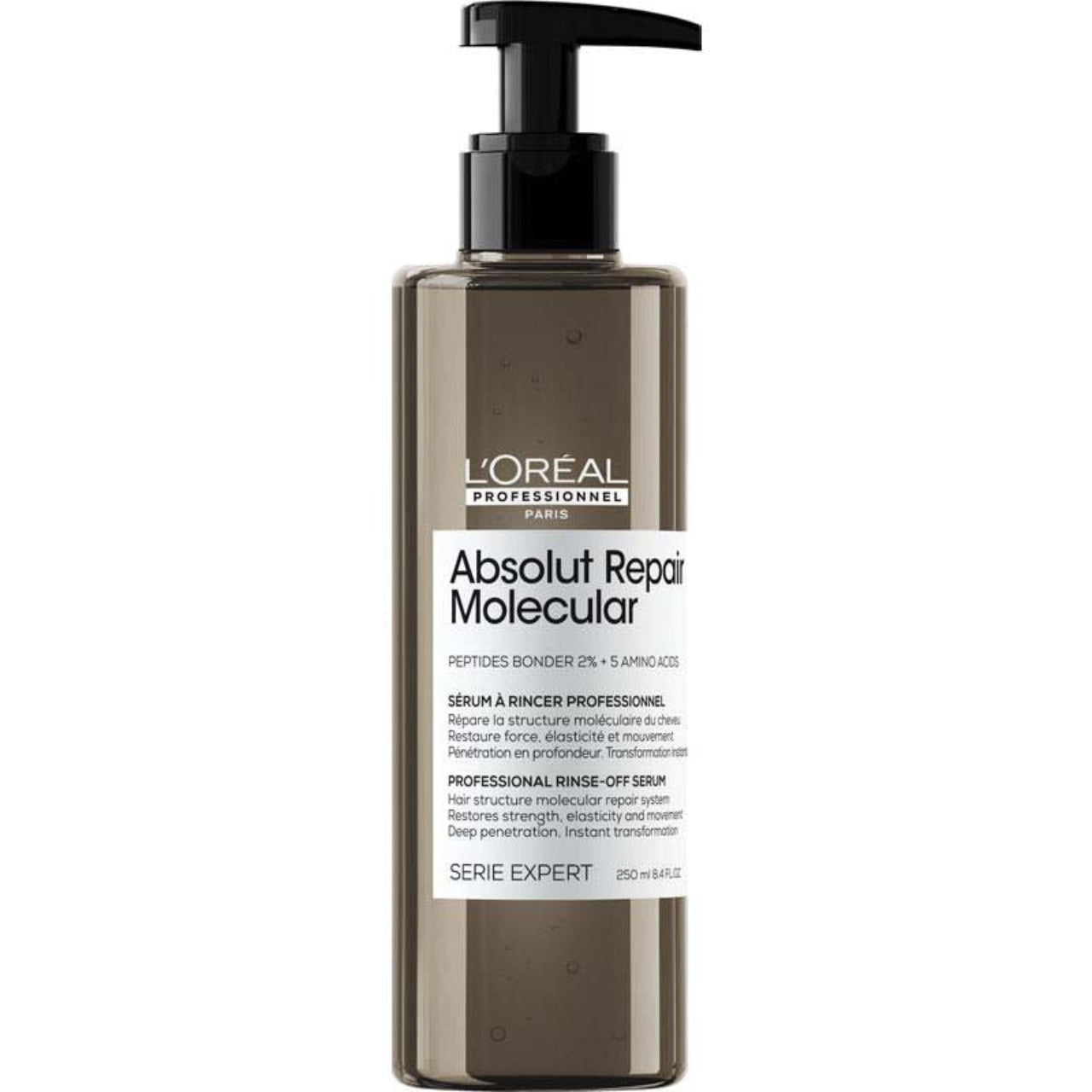 L'Oréal Molecular Liquid Treat Front View with Gold Professional Packaging 250ML