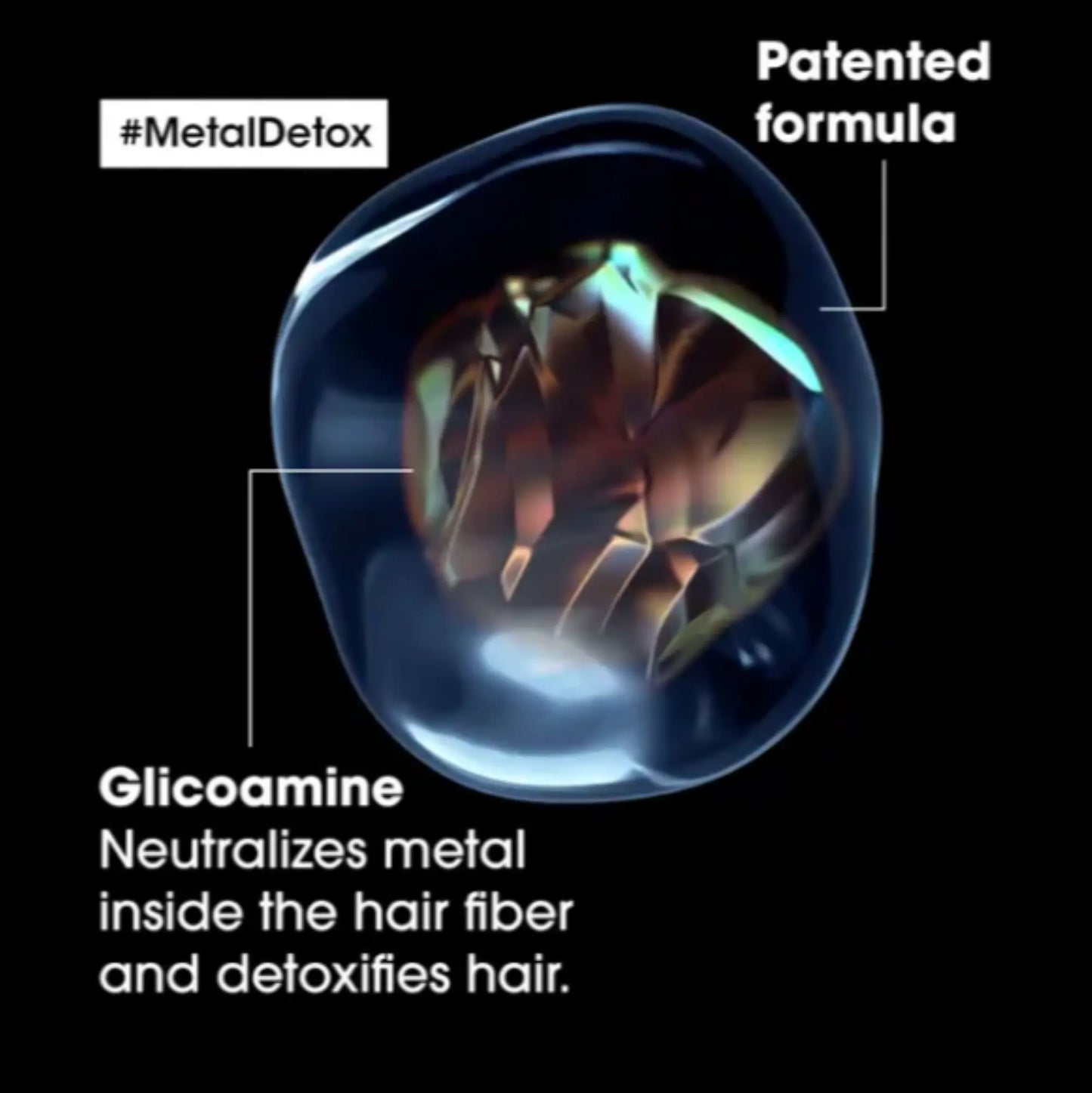 Loreal Metal Detox Leave In 100ML