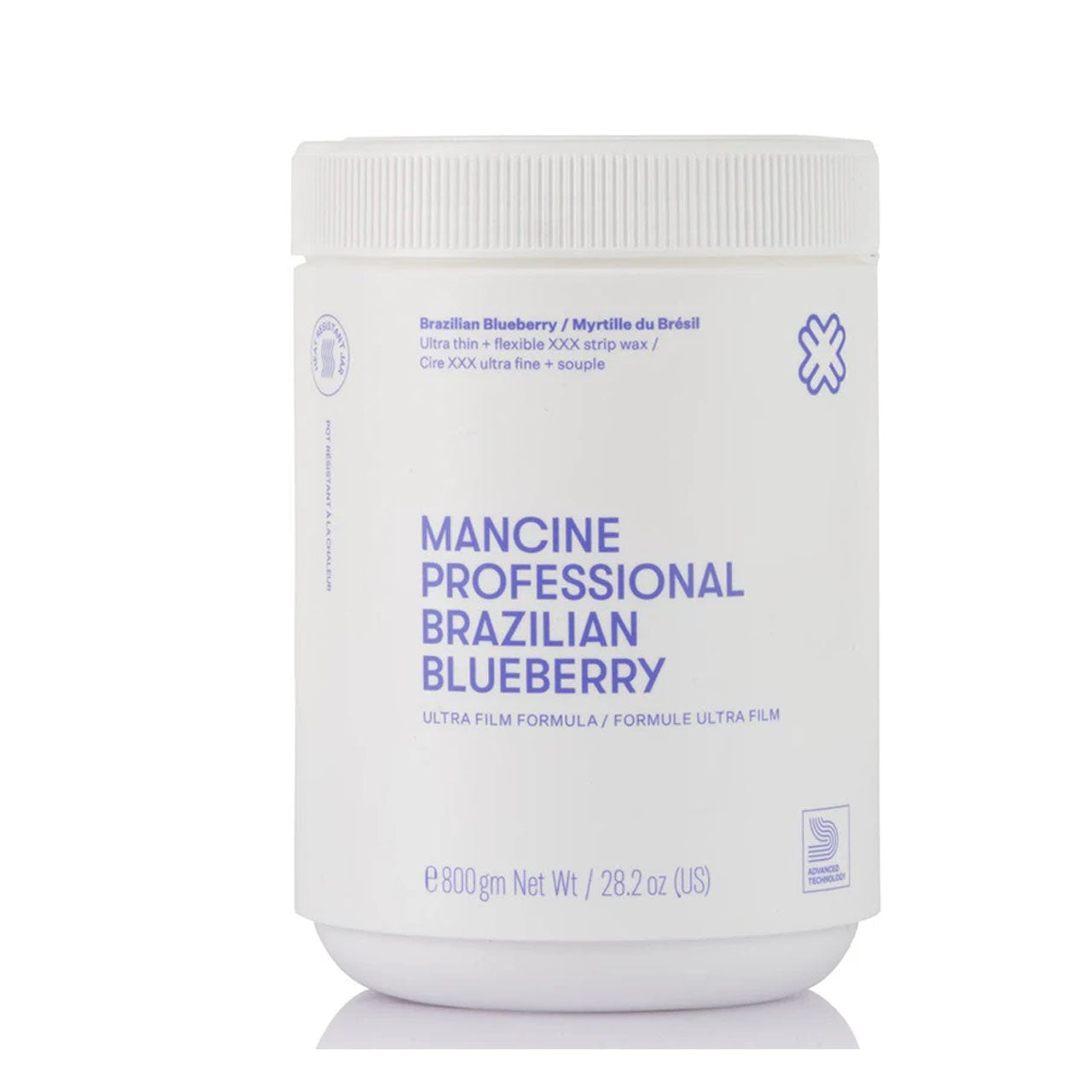 Mancine Brazilian Blueberry Strip Wax 800G