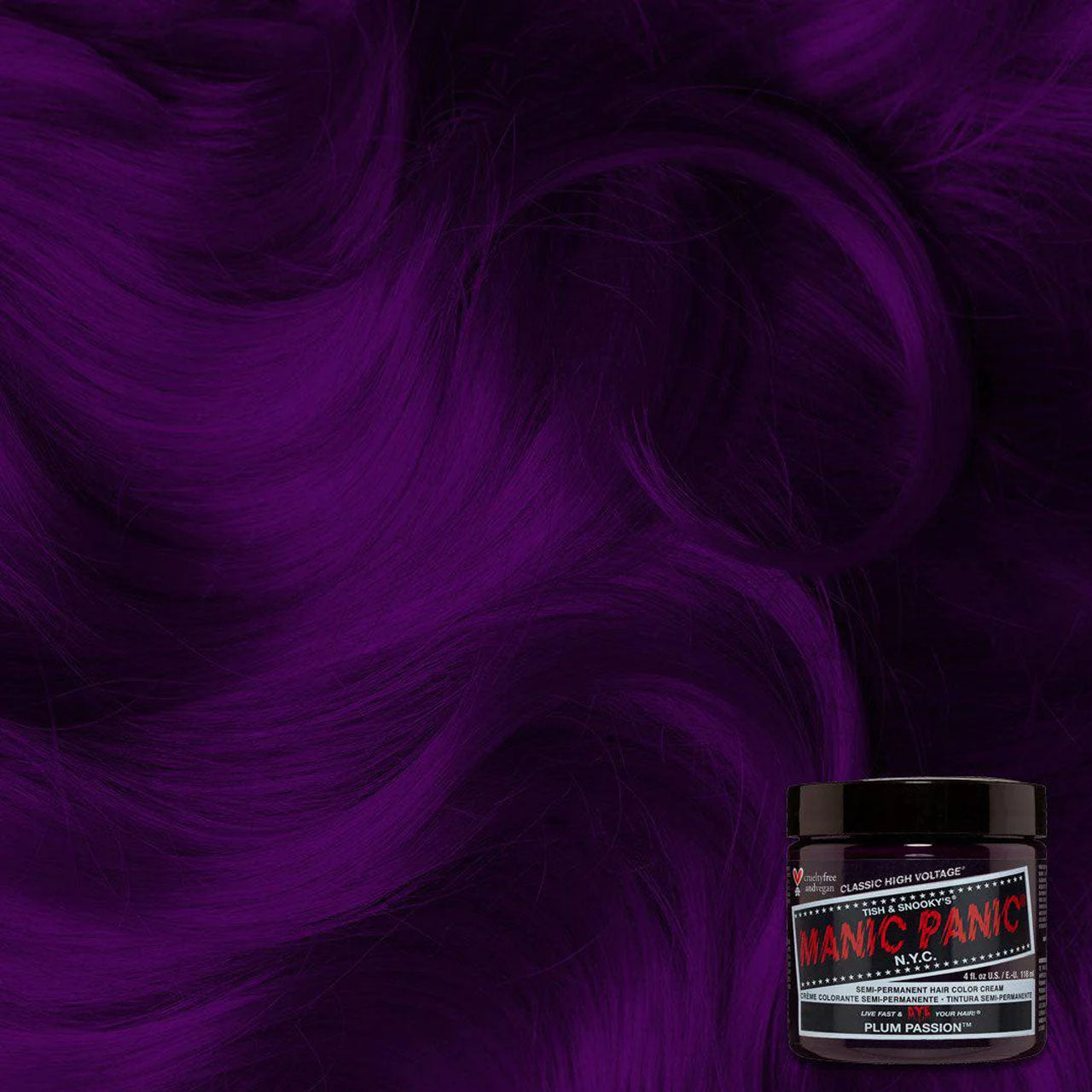 Manic Panic Plum Passion 118ML