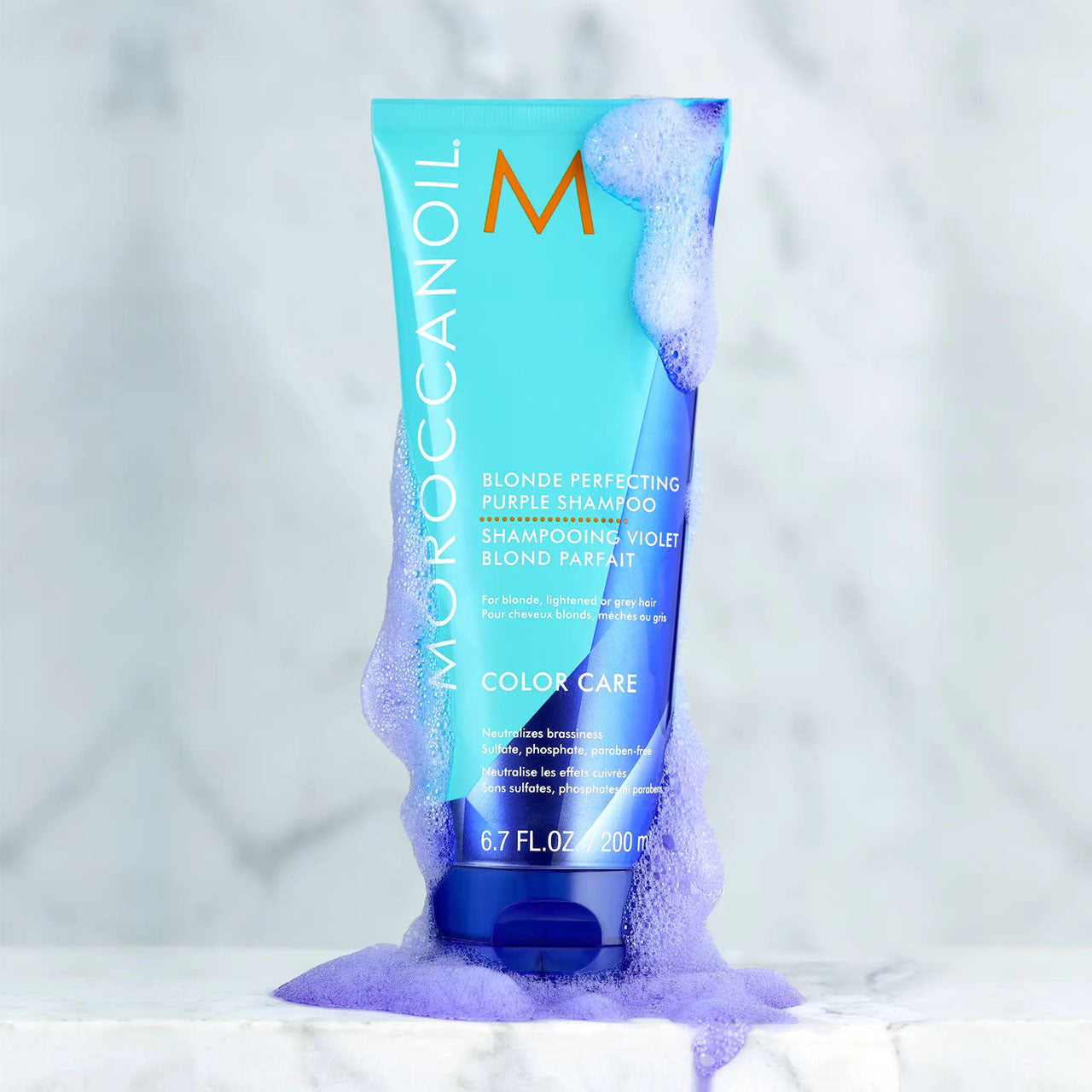 Moroccanoil Blonde Perfecting Purple Shampoo 200ML