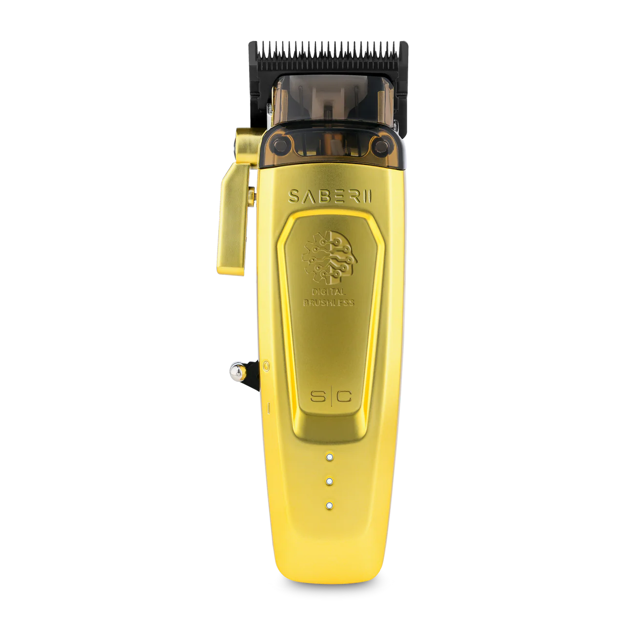 Style Craft by Silver Bullet Saber 2.0 Professional Metal Clipper with Digital Brushless EON Motor Gold