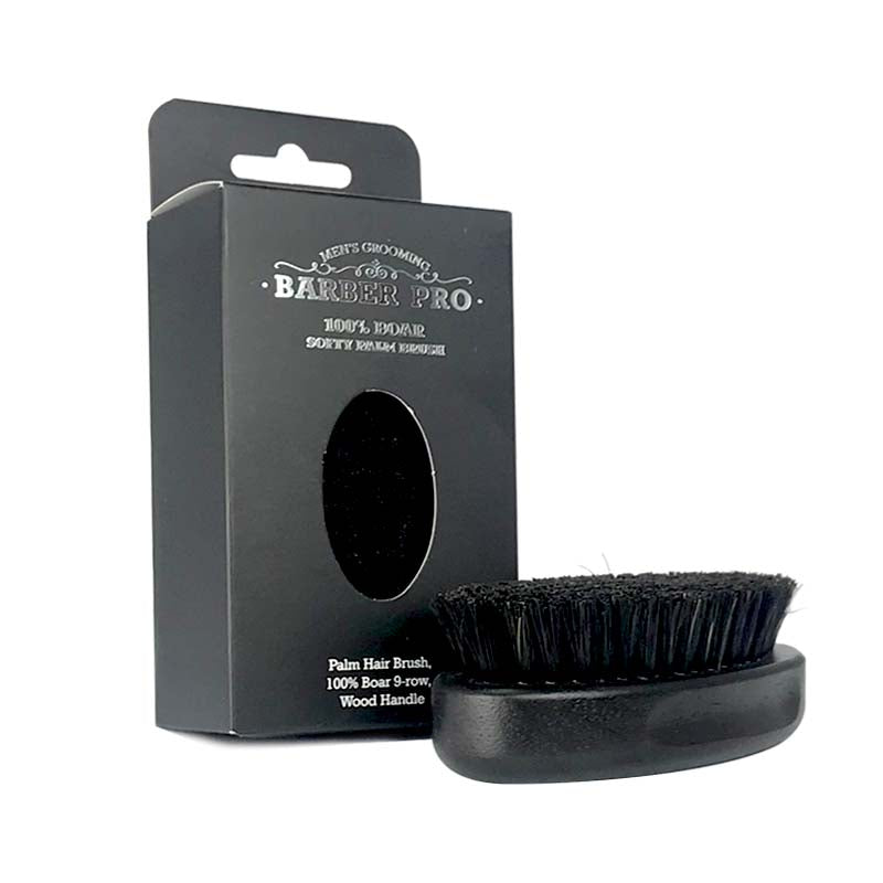 Barber Pro - Palm Hair Brush Boar 9 Row Big