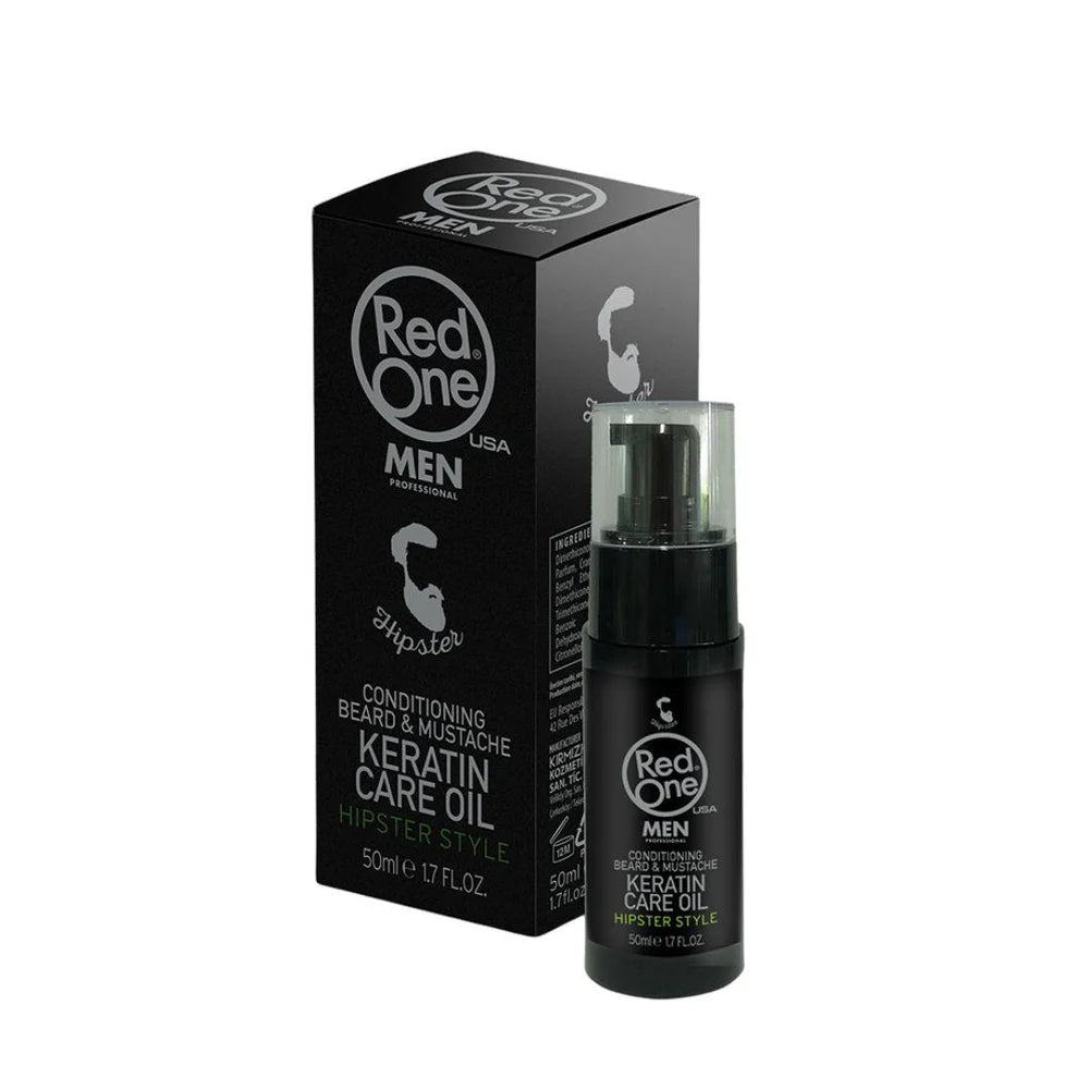 Redone Conditioning Beard And Mustache Keratin Care Oil Hipster Style 50ml