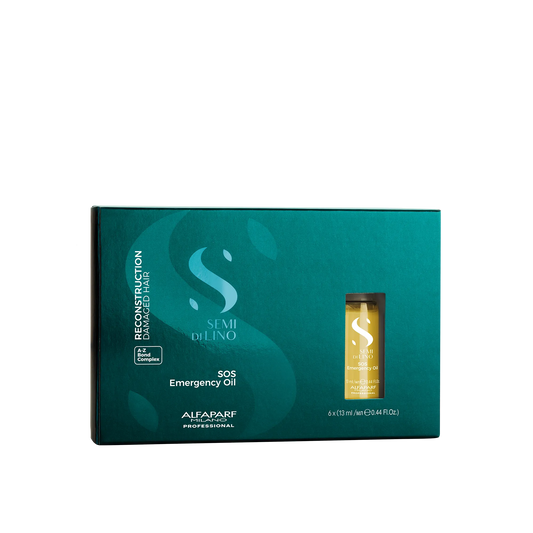 Alfaparf Milano Semi Di Lino Reconstruction Reparative Sos Emergency Oil 6X13ML