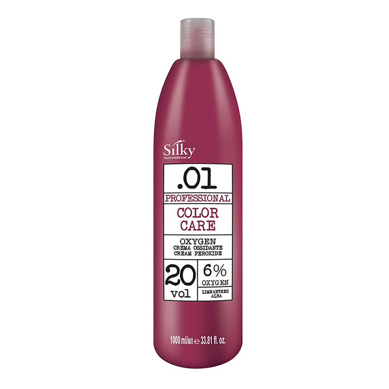 SILKY COLOR CREAM PEROXIDE - 20VOL 6% 1000ml bottle front view