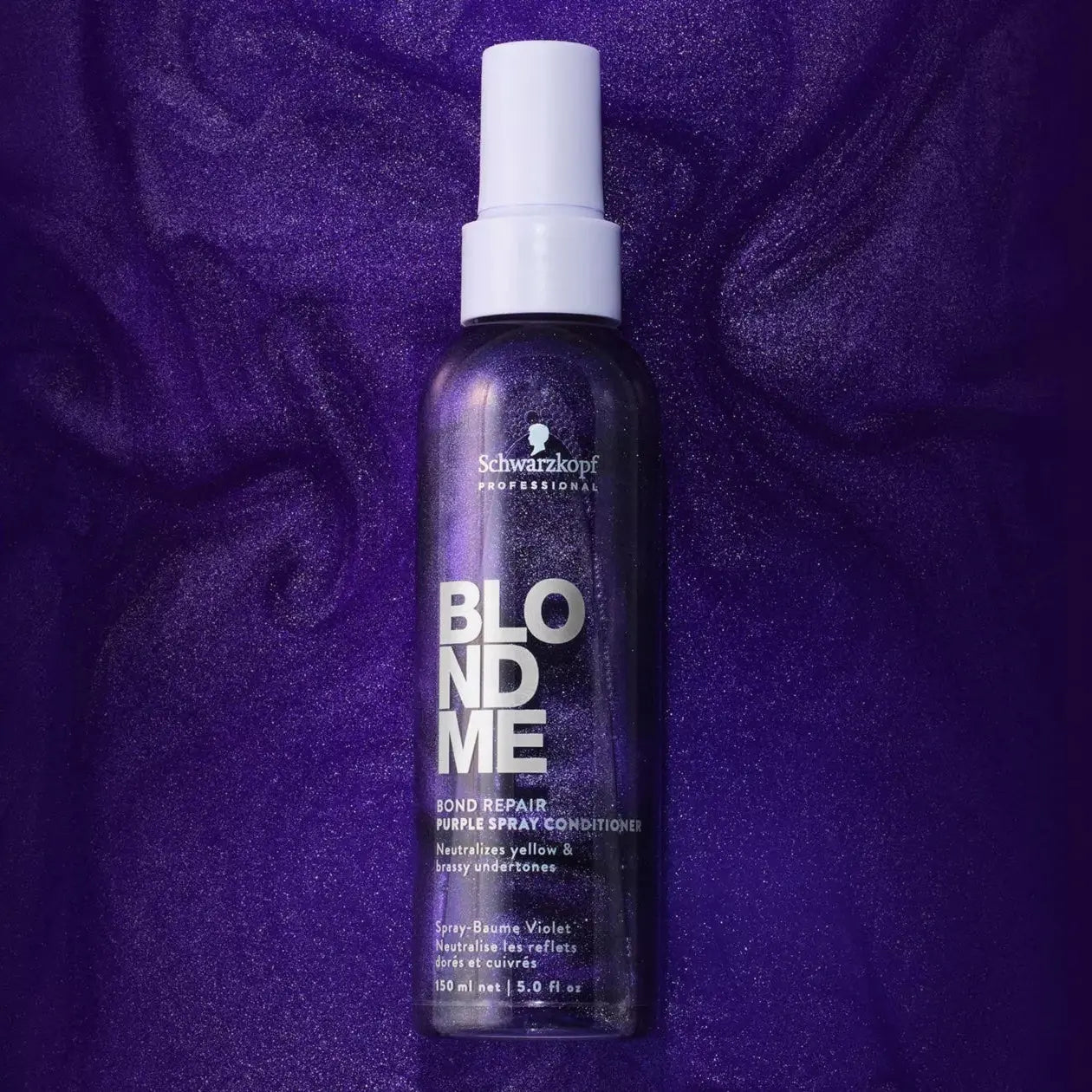 Schwarzkopf Blondme Bond Repair Purple Spray Conditioner 150ml