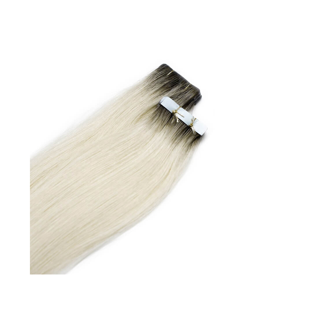 Seamless1 Rooted Silver Fox Invisible Tape Extensions 21.5 inches / 55 cm - 10 Pieces - 23-25 grams